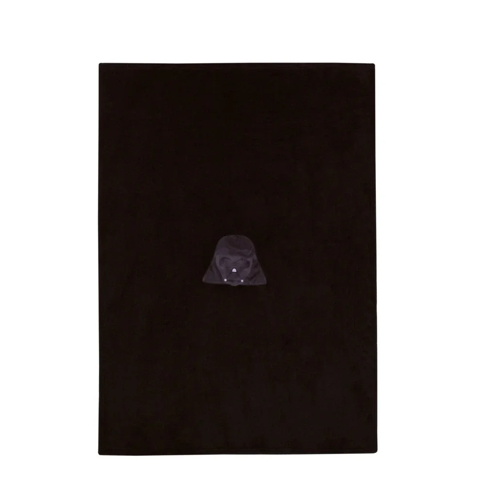 Disney Star Wars Darth Vader‎ Plush Toddler Blanket 30x40 New NWT Soft